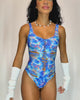 Mystic Aura Tie Dye Bodysuit-Blue-Allskus