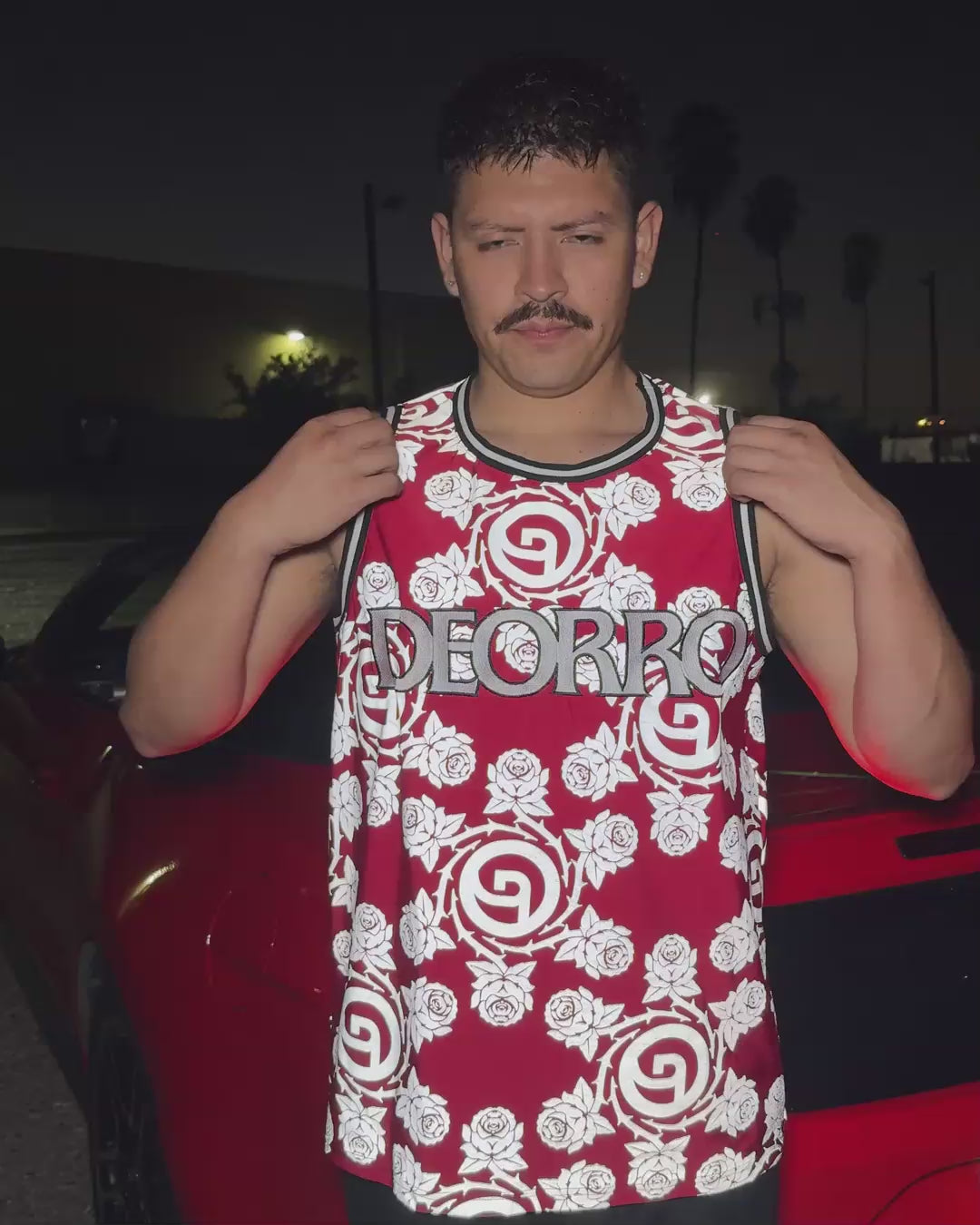 Deorro x iHR Silver Reflective Basketball Jersey - Image 38363789885623