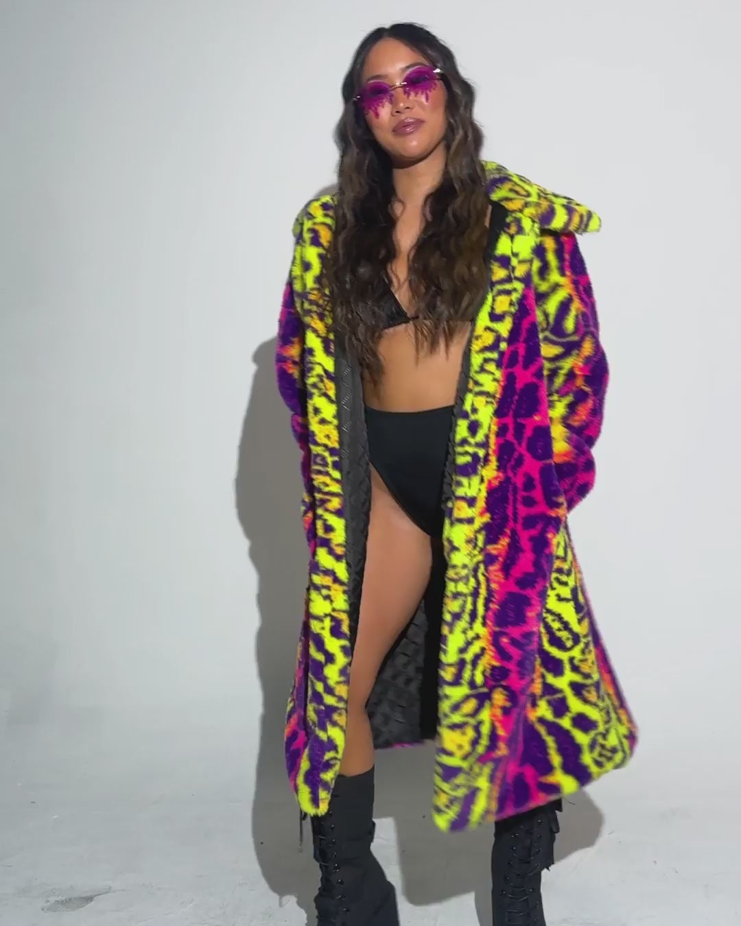 Party Animal Faux Fur Coat - Image 35265656553655