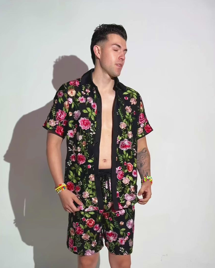 Forest Nymph Camp Shirt-Men