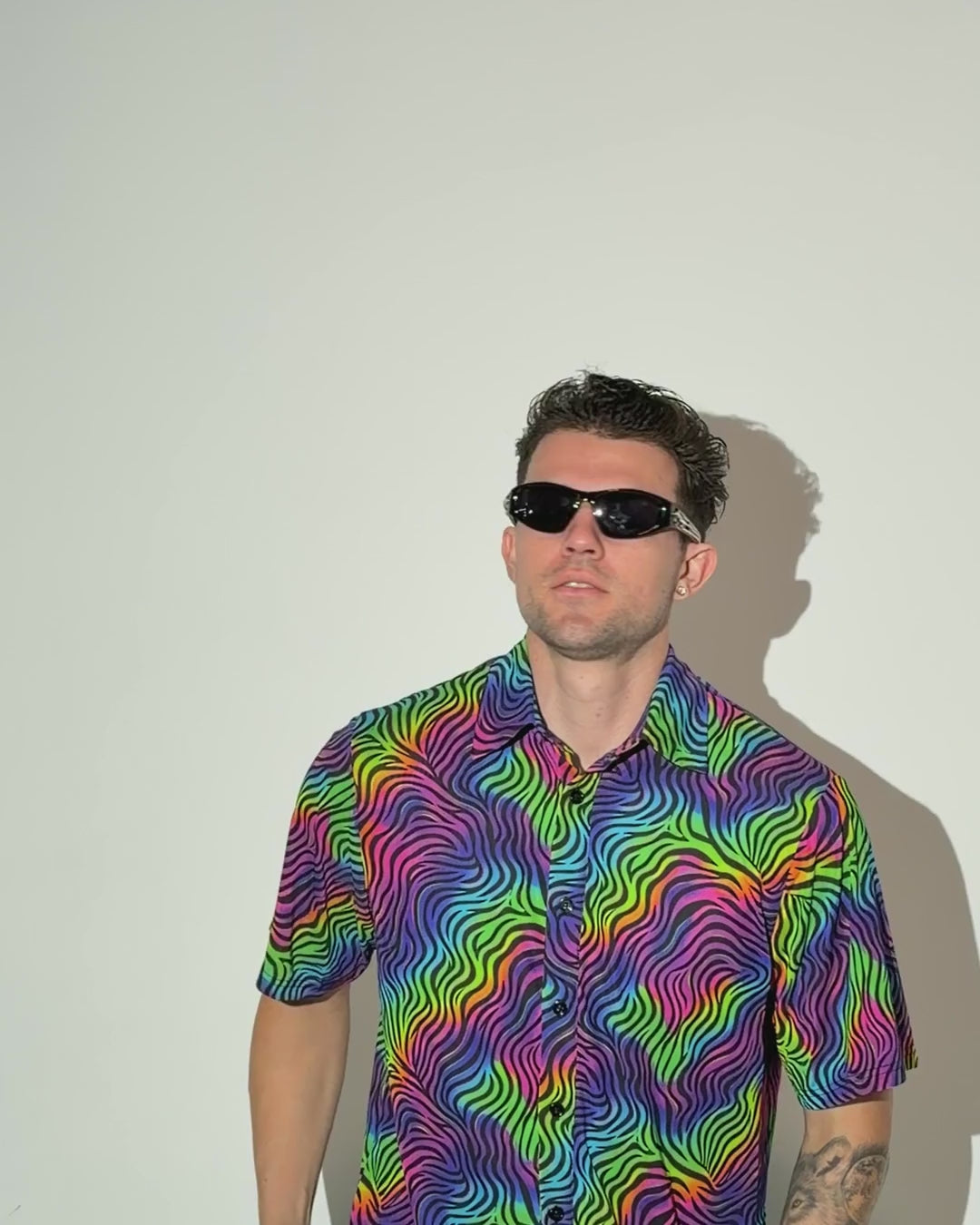 Kaleido Swirl Camp Shirt - Image 71089953931447
