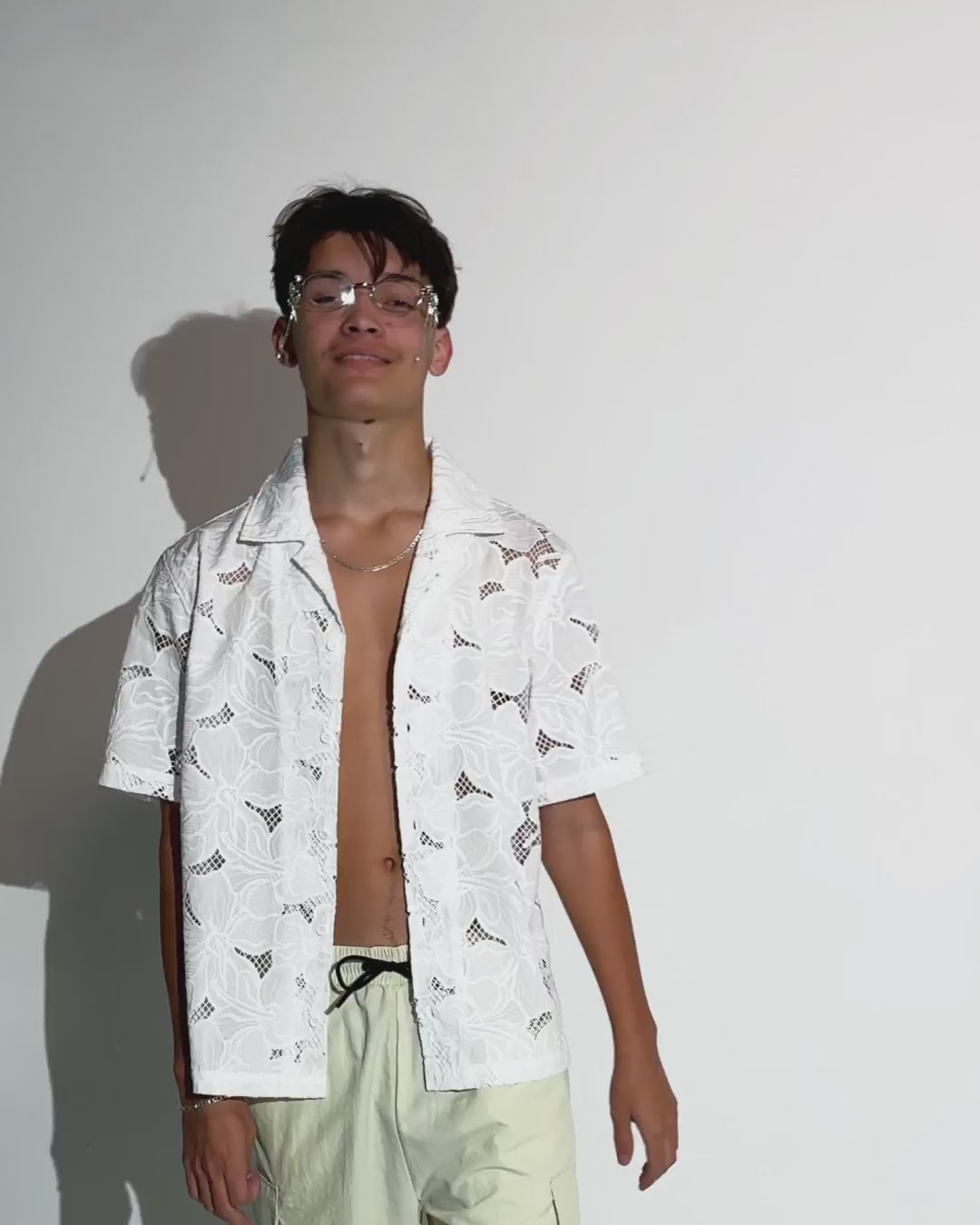 Coastal Groove Men's Camp Shirt - Image 35152812474551