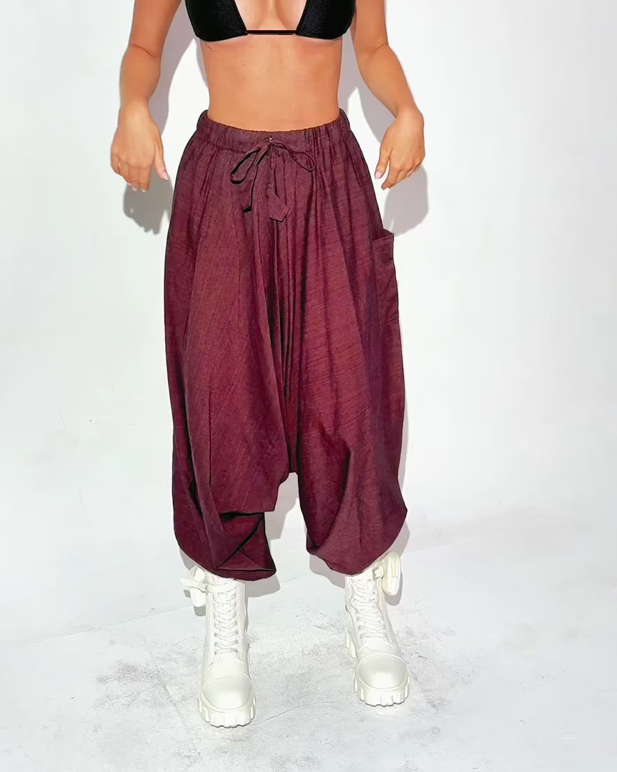 Scarecrow Pants-Brown-Regular-allskus