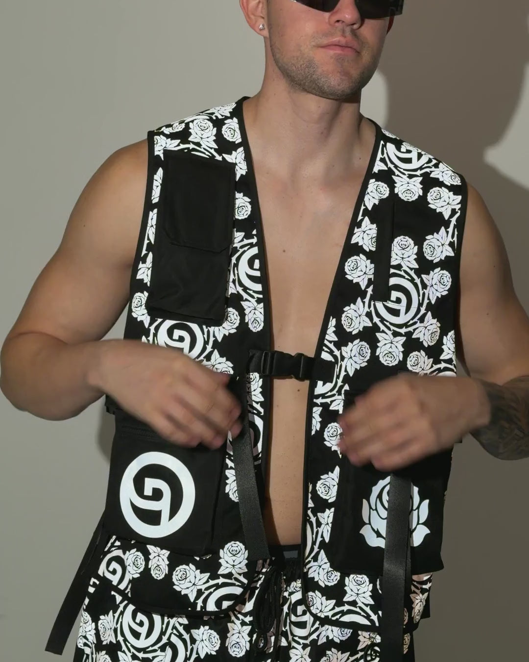 Deorro x iHR Silver Reflective Vest - Image 71089954455735