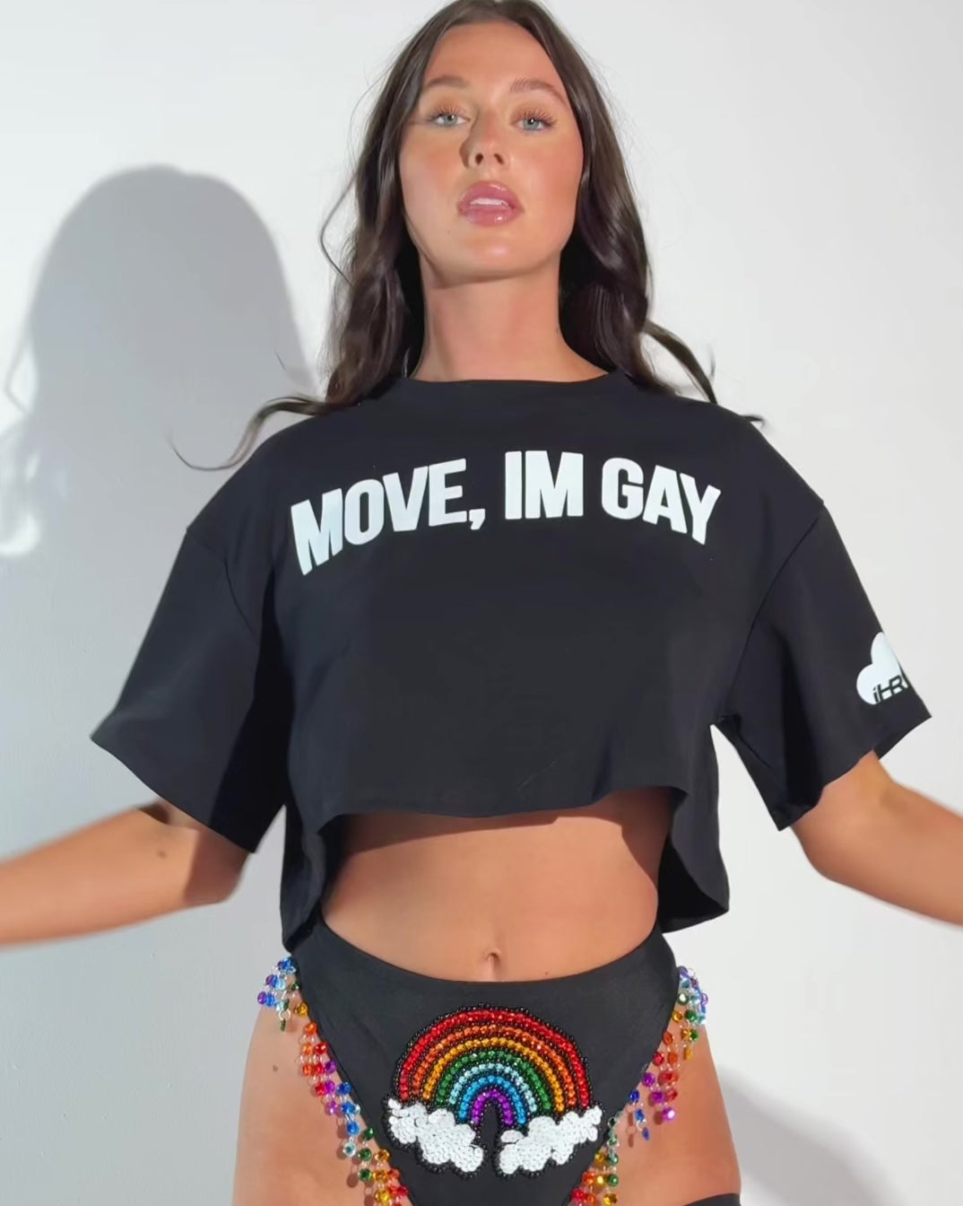 Move I'm Gay Cropped Tee - Image 32785854791863