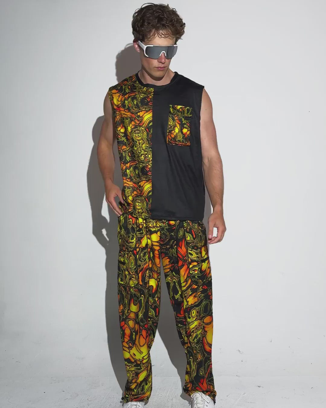 Planet Swirls Muscle Tee - Image 35914930454711