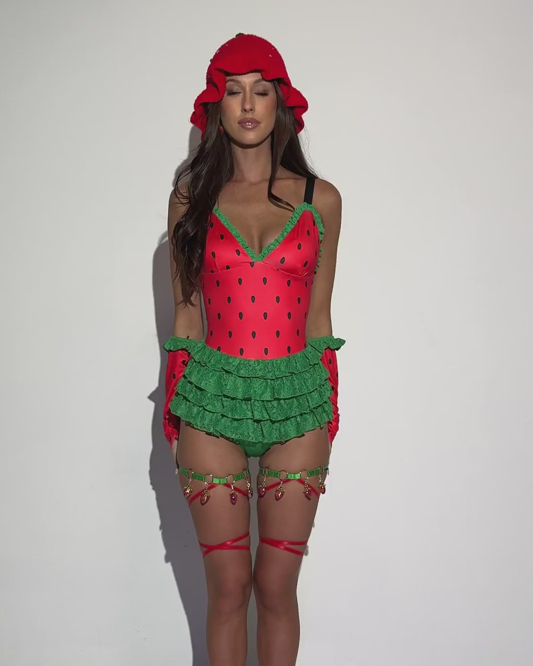 Sweet Slice Strawberry Costume Set