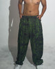 Cyber Matrix Harem Pants-Men