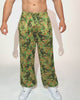 Dino Dominion Men's Harem Pants-Black/Green-Regular-allskus