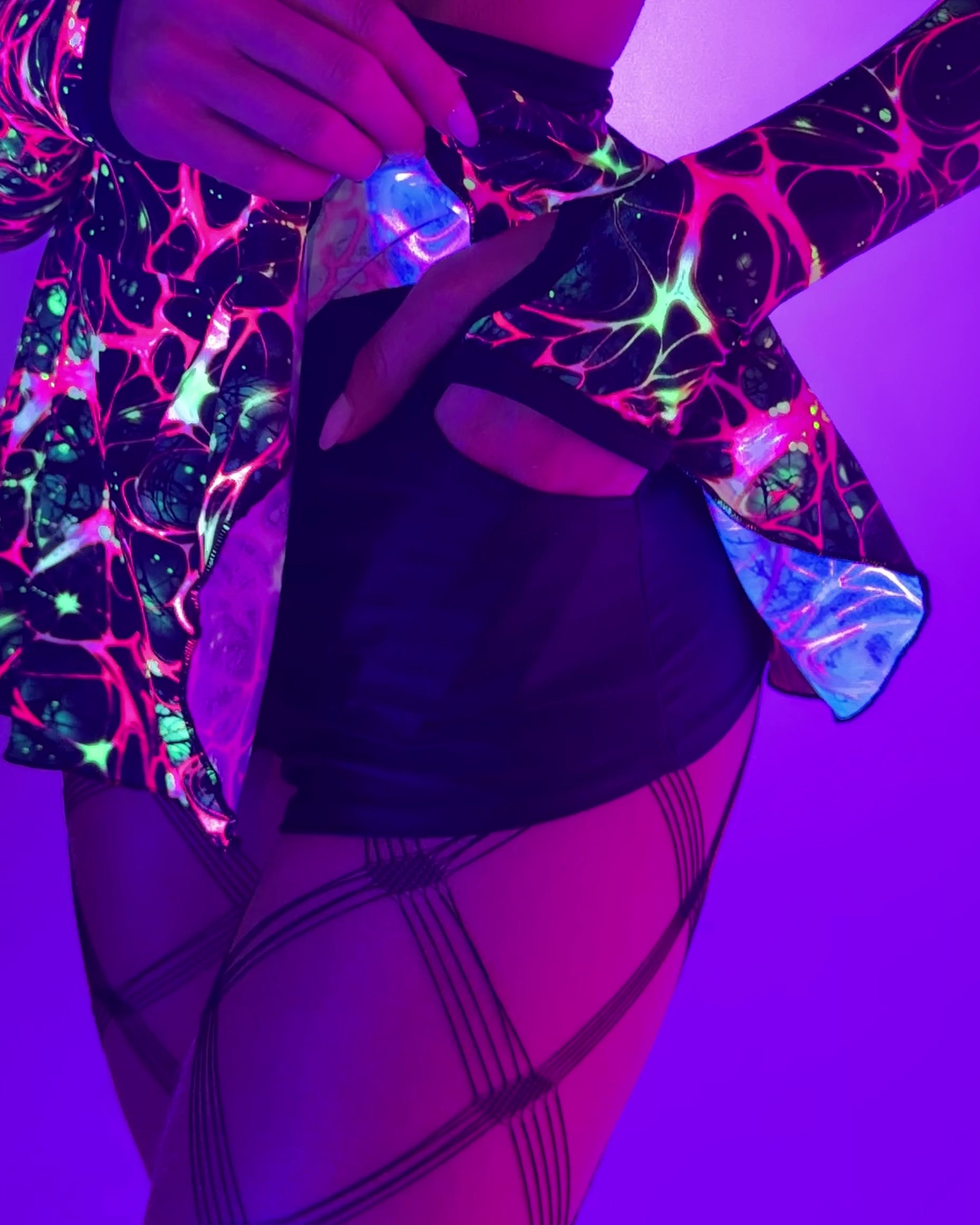 Rolita Couture x iHR Venom Micro Skort - Image 37679446130871