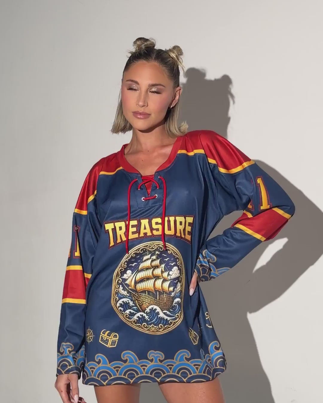 King of the Pirates Hockey Jersey - Image 37743132868791