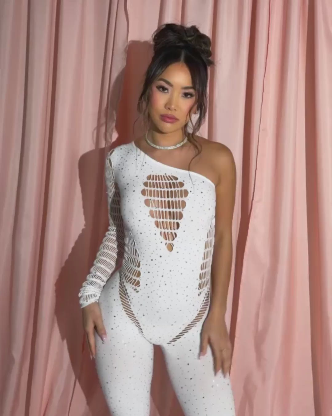 Zero Hour Jumpsuit - White - Image 34556650356919