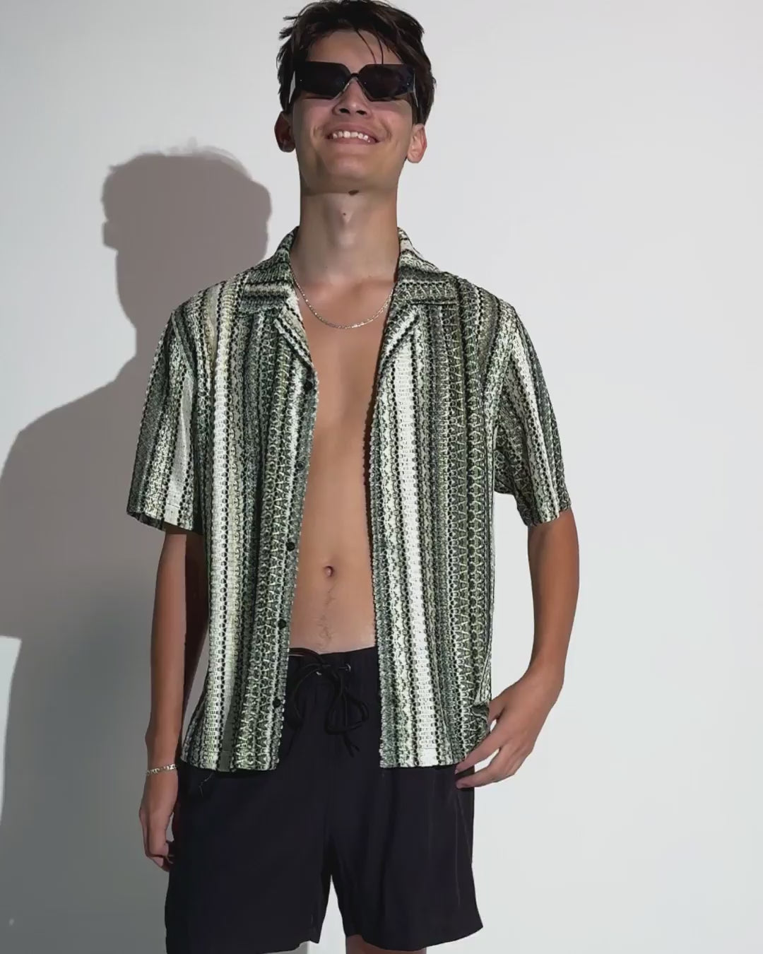 Palm Desert Dream Men's Camp Shirt - Image 35152786063543
