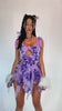 Full Bloom Fairy Dress-Purple/White-Regular-allskus