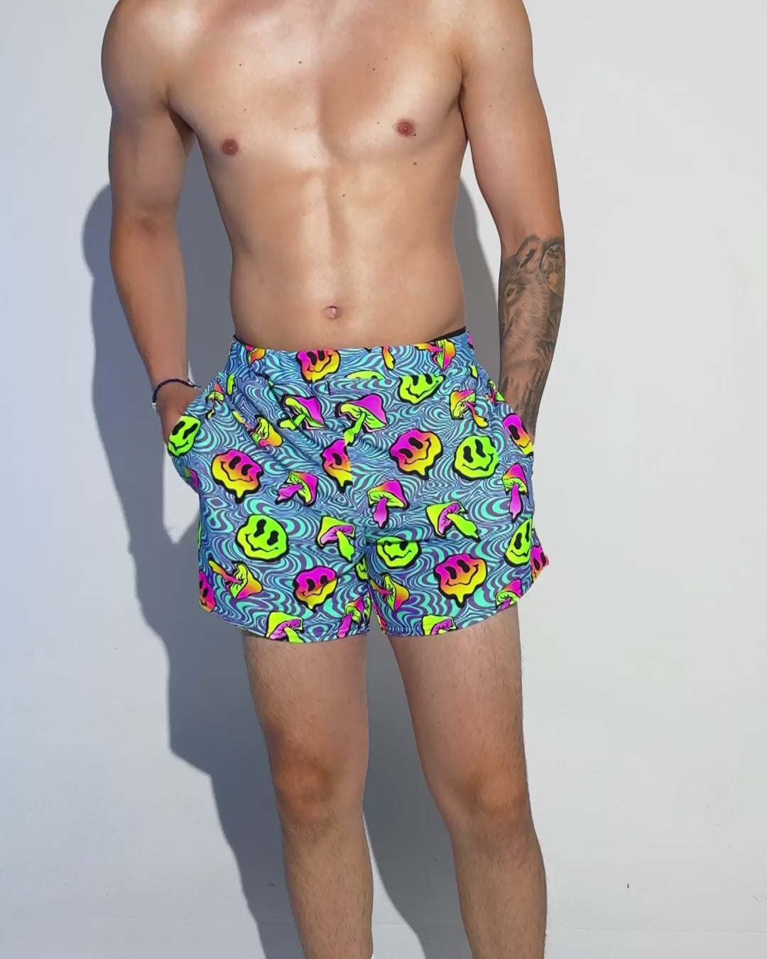 Rolita Couture x iHR Shroomface Shorts - Image 36608910786743