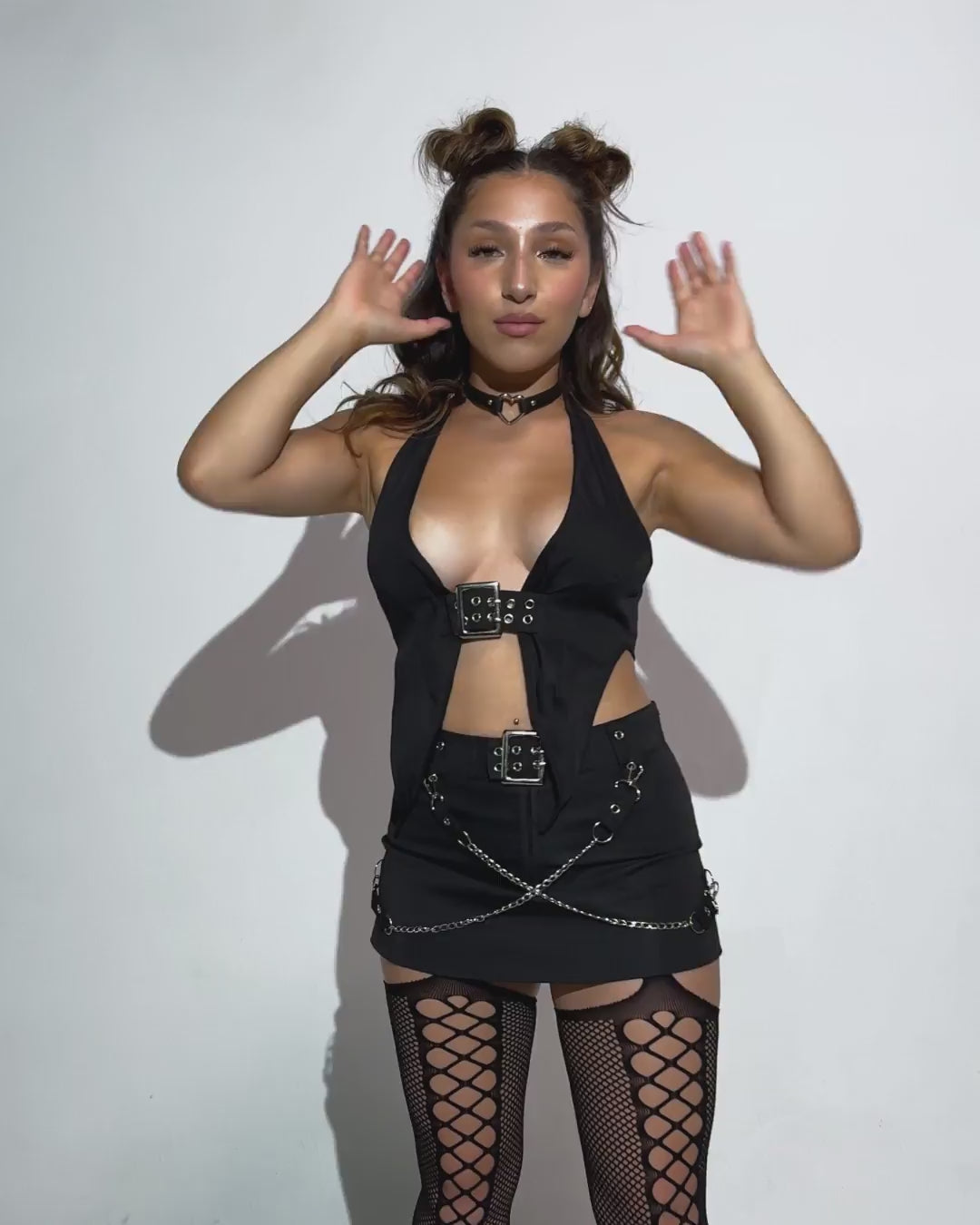 Techno Temptation Halter Top - Image 33964805095607