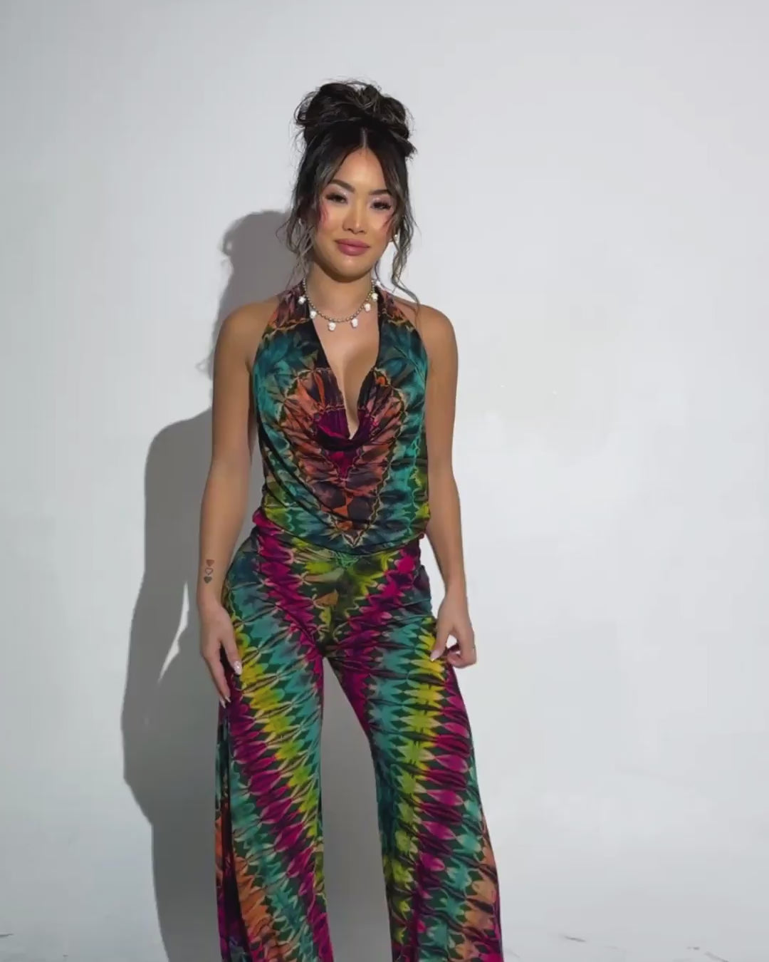 Tie Dye Tripp Jumpsuit - Image 34479887909047