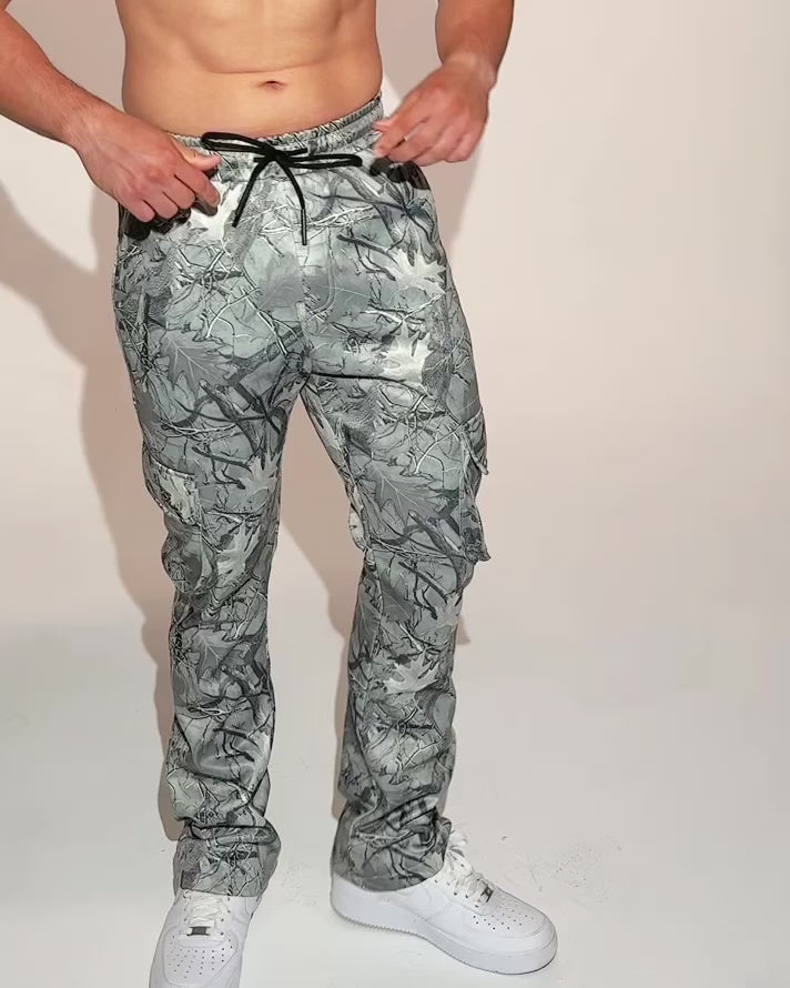 Explorer Men's Camo Cargo Pants-White Camo-Regular-allskus