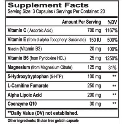 Rave Aid Serotonin Supplement - Image 32852365705399