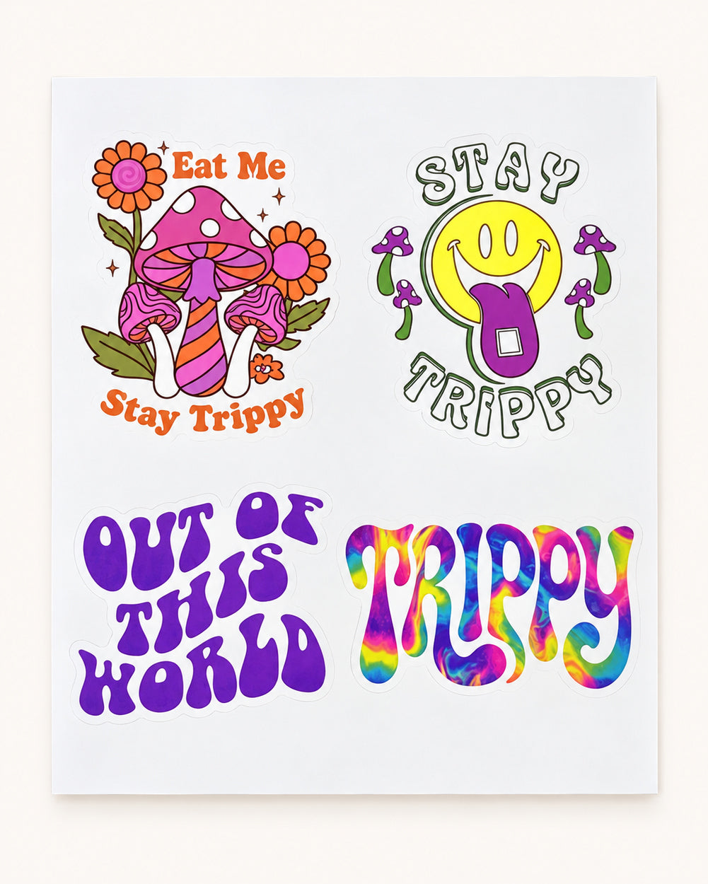 Stay Trippy Sticker Pack - Image 38013381804215