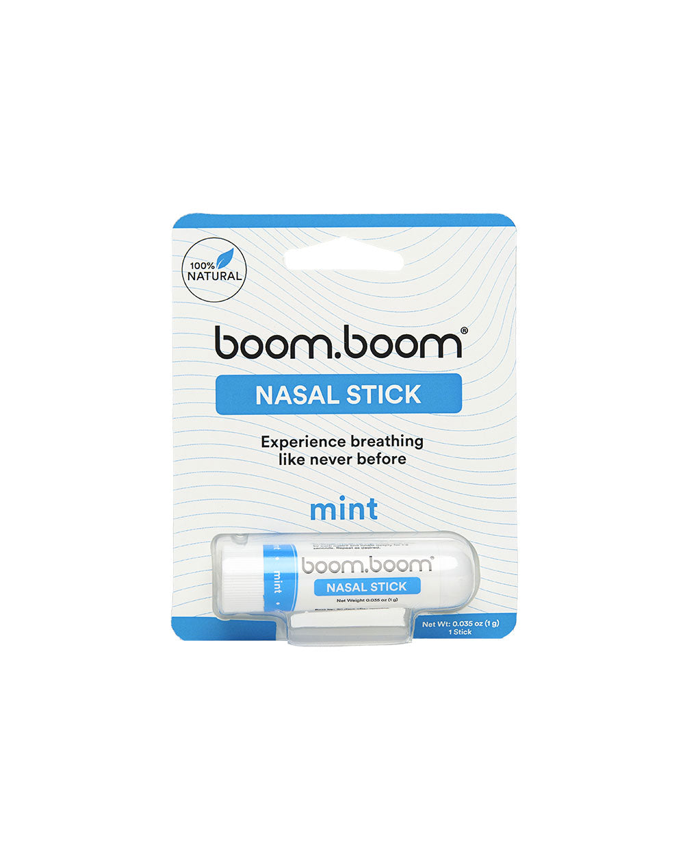 BoomBoom Refreshing Mint Inhaler-Black-Front