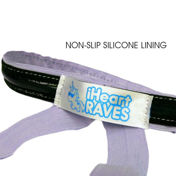 Pair of Non-Slip Neon Blue Leg Wraps – iHeartRaves
