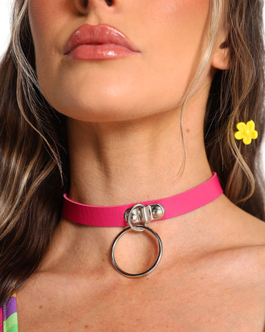 Shh Listen O-Ring Choker