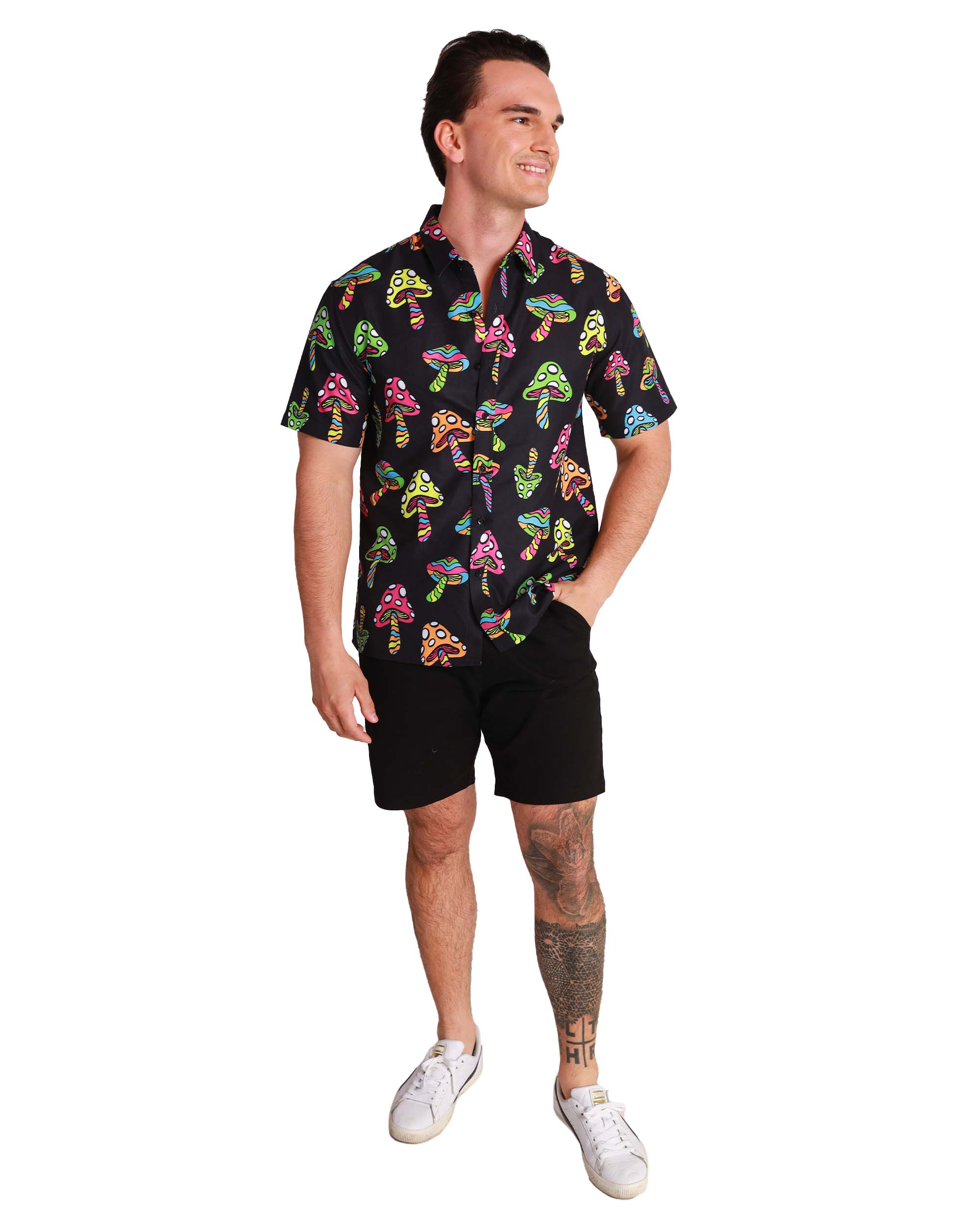 Space Spores Men's Camp Shirt – iHeartRaves