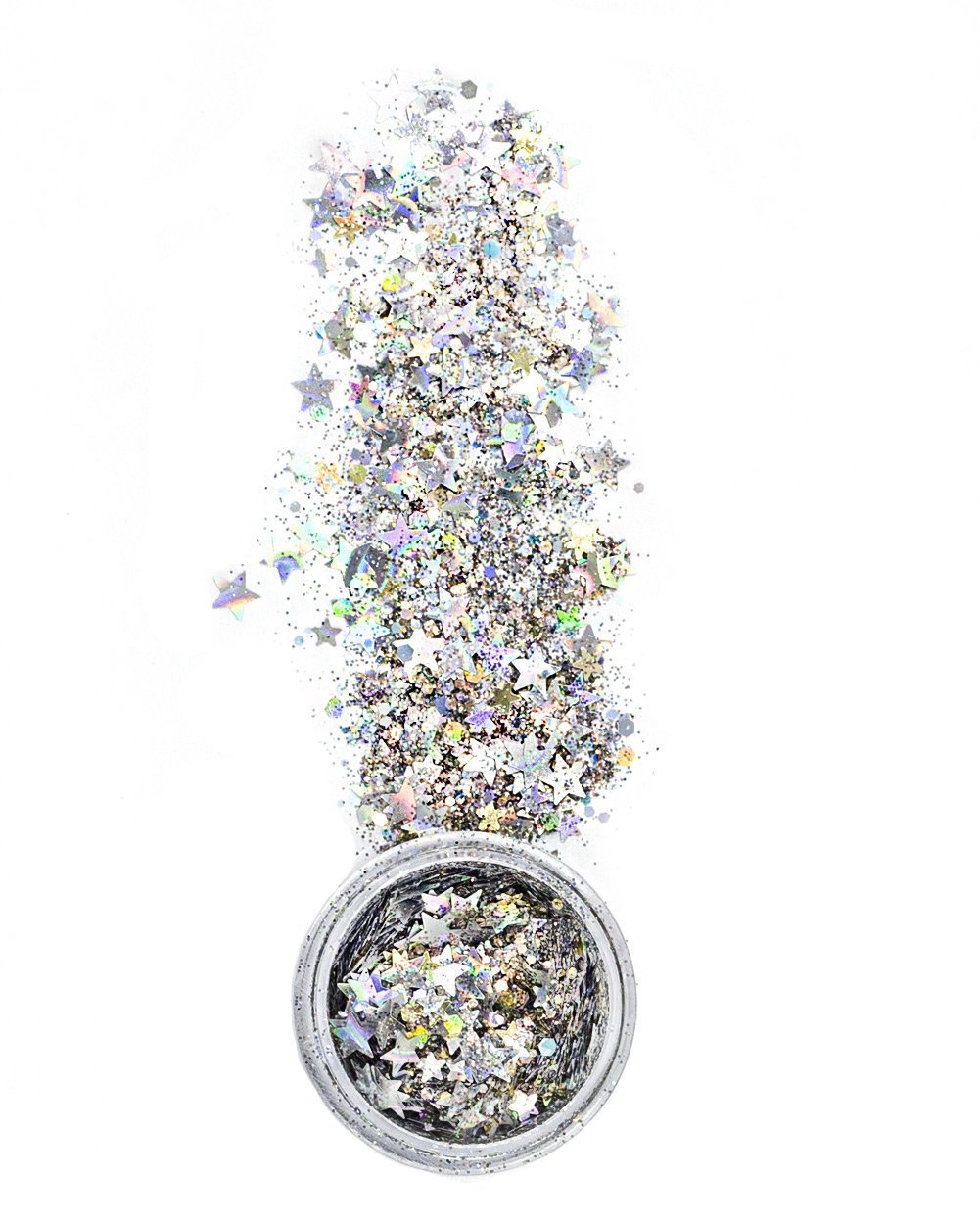 iHeart Lunautics Supernova Glitter-Silver-Regular-Full--Model---S